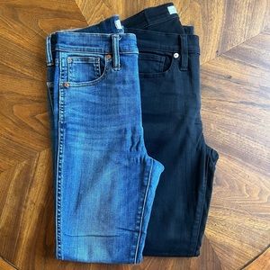 2 Madewell Skinny Jeans Size 26